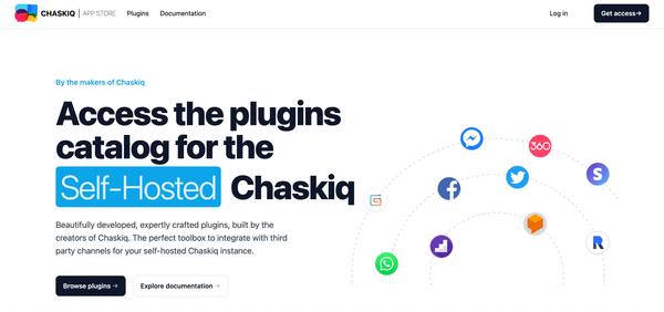 ⚡ Introducing Chaskiq AppStore ⚡